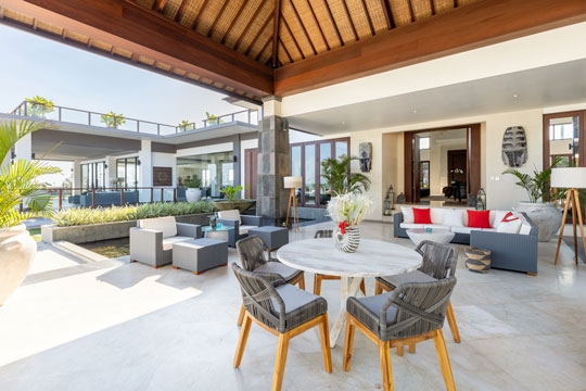 Tirtha Bayu Villa I   Bright outdoor living space